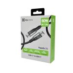 Klip Xtreme PowerGo 250 Cable USB-C 2.0 60W - 1.8mt - AB300KLX52 - Imagen 4