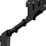 Klip Xtreme KMM-510 Soporte de Escritorio para Dos Monitores de 13″ a 32″ con Puertos USB-C, USB-A y Salida CA - AC121KLX83 - Imagen 4