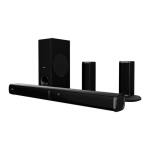 Klip Xtreme BoomBar Air Ultra Barra de Sonido 5.1 de 300W con Subwoofer Inalámbrico, Bluetooth 5.3 y Dolby Digital - MM221KLX11