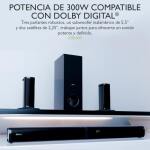 Klip Xtreme BoomBar Air Ultra Barra de Sonido 5.1 de 300W con Subwoofer Inalámbrico, Bluetooth 5.3 y Dolby Digital - MM221KLX11 - Imagen 7