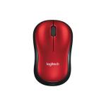 Logitech Mouse Inalámbrico M185 color Rojo marca Logitech - ID021LOG20