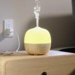 Difusor de Aroma Inteligente Wi-Fi USB 120ml RGB, Control por App y Voz - Blanco - Imagen 3