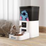 Dispensador Inteligente de Alimento para Mascotas Wi-Fi de 4L, Control por App, Edición Stitch - Blanco - Imagen 3