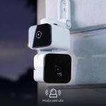 NHC-IP30DL Cámaras de Seguridad de Doble Lente PTZ para Interior 3MP + 3MP, WiFi 5GHz 2K con Micrófono - Blanco - Imagen 5