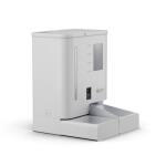 Dispensador Automático de Agua y Comida para Mascotas, Control por Voz, Cámara 2K, Programación de Porciones y Horarios - Blanco