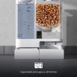 Dispensador Automático de Agua y Comida para Mascotas, Control por Voz, Cámara 2K, Programación de Porciones y Horarios - Blanco - Imagen 5