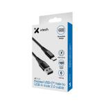 Xtech Cable Trenzado USB-C a USB-A 1.8 m para Carga y Datos  - AB005XTK37 - Imagen 5