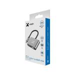 Xtech Adaptador Multipuerto USB-C a HDMI y VGA, 4K 30Hz, Full HD 1080p, Plug and Play, Aluminio - AB005XTK31 - Imagen 6