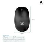 Xtech XTM-309 Mouse óptico inalámbrico de 3 botones con Receptor RF 2.4 GHz - ID011XTK56 - Imagen 6