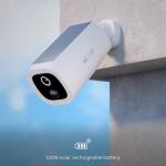 Nexxt Cámara de Seguridad WiFi Exterior 2K 4MP con Panel Solar, Visión Nocturna a Color, Detección Humana y Sirena 90dB IP65 - Imagen 3