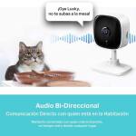 Tp-Link Tapo C110 Cámara de Seguridad Wi-Fi 2K, 3MP para Interiores - Imagen 2