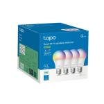 Tp-Link Tapo L530E Paquete de Bombillas Inteligentes RGB LED Wi-Fi 8.7W E27 - 4 Unidades