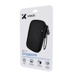 Xtech XTB-060 Estuche Organizador de Viaje Singapore para Accesorios Tecnológicos con Doble Compartimento - AN100XTK47 - Imagen 4