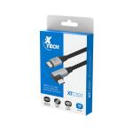Xtech XTC-531 Cable USB Tipo C a USB Tipo C PD 60W, Tipo L - 3m - AB005XTK21 - Imagen 2