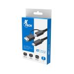 Xtech XTC532 Cable Adaptador 2 en 1 USB-C a USB-C con dongle USB-A 2.0 - AB005XTK19 - Imagen 2