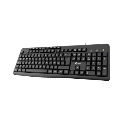 Xtech Teclado con Cable USB de 105 Teclas, Alámbrico en Español - ID225XTK23