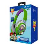 Xtech Audífonos Bluetooth Toy Story 5 con Luces LED y Micrófono – Plegables, 40mm, Batería Larga Duración y Entrada 3.5 mm - Edición Buzz Lightyear-XTH-D384TS