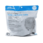 Dahua Cable armado de 20 metros para video y energía, para CCTV hasta 4K - Imagen 2
