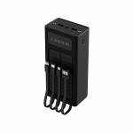 Xtech XPB-300 Solar Powebank Universal 30000 mAh USB-C y bidireccional, Micro-USB, Lightning, USB-A - AC004XTK75