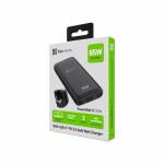 Klip Xtreme KMC-490 PowerWall 65 Slim Cargador de Pared GaN 65W con 2 Puertos USB-C PD 3.0 y Clavija Plegable - AB300KLX70 - Imagen 6