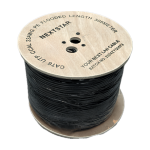 NextStar Bobina de Cable UTP Categoría 6 Exterior con Gel, 305 Metros, Negro