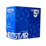 NextStar Bobina de Cable UTP Interior Cat5e, 305 Metros, Gris