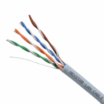 NextStar Bobina de Cable UTP Interior Cat5e, 305 Metros, Gris - Imagen 2